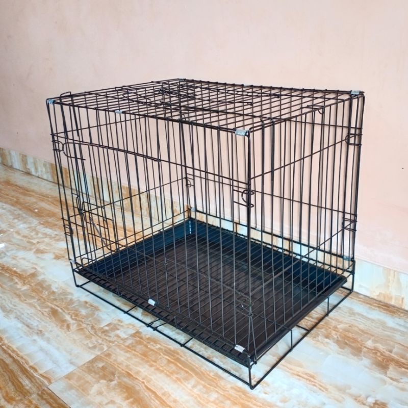 kandang kelinci kandang musang kandang kucing kandang anjing-Hitam