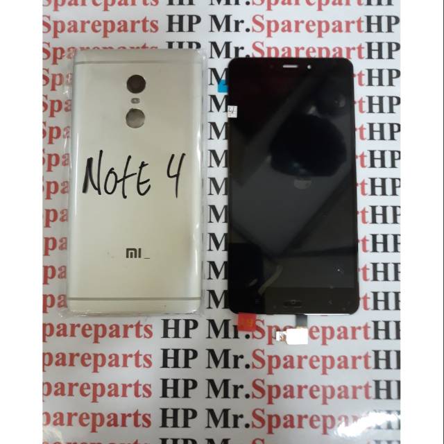 LCD TOUCHSCREEN PLUS FRAME XIAOMI REDMI NOTE 4 ORIGINAL