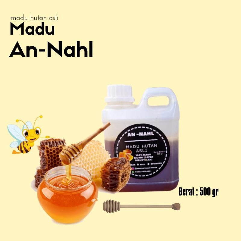 

Madu Hutan Asli An Nahl Uk.500gr