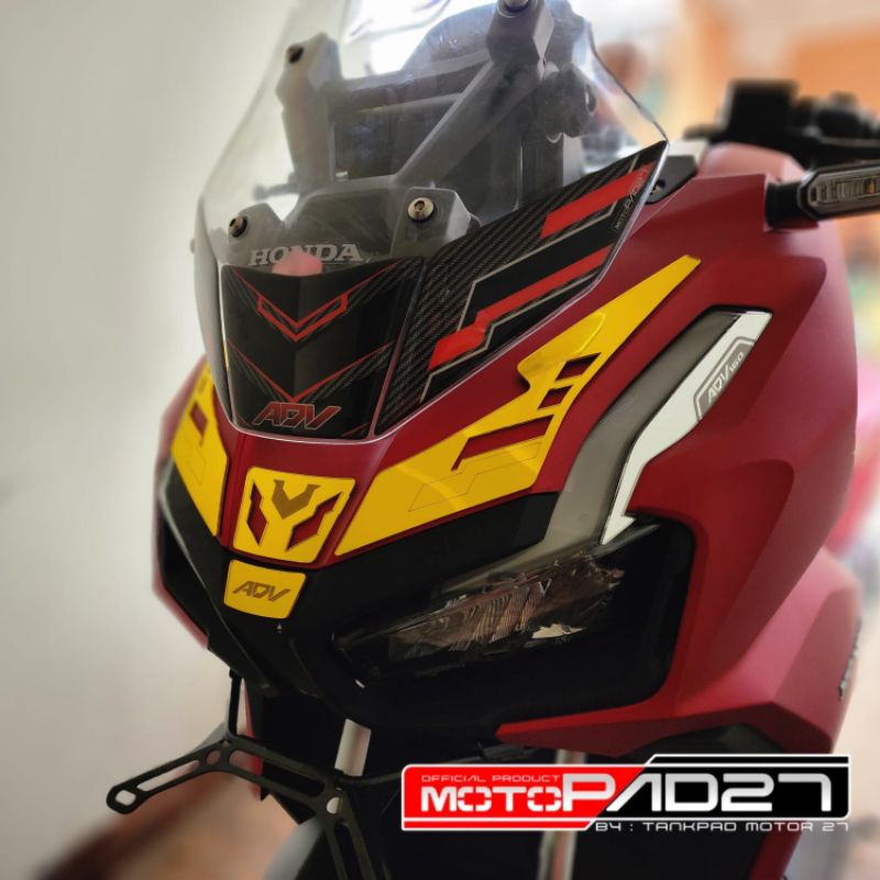 GARNIS GARNIS ATAS LAMPU DEPAN HONDA ADV 160 PREMIUM