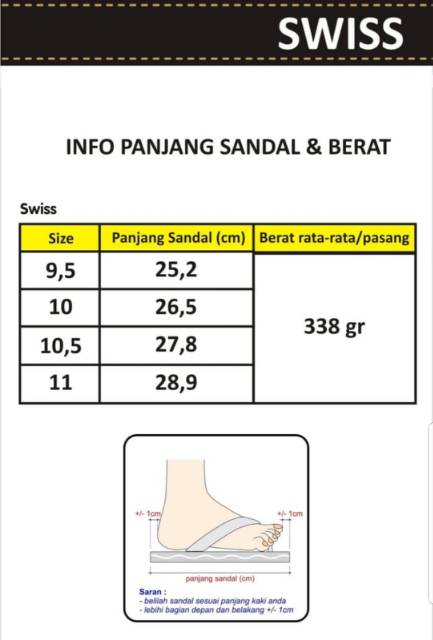 Sandal rematik kesehatan Glisten swiss