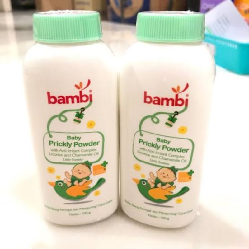 Bambi Prickly Powder 100gr (bedak gatal biang keringat)
