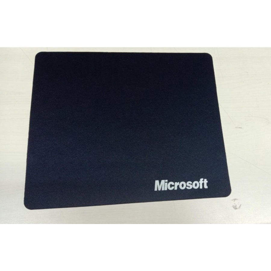 Microsoft Mouse Pad Black / Tatakan Mouse Hitam