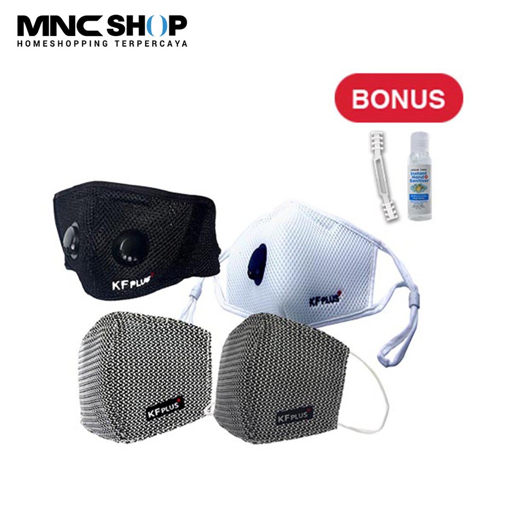 KF PLUS - MASKER HIGIENIS 99% ANTI VIRUS & POLUSI