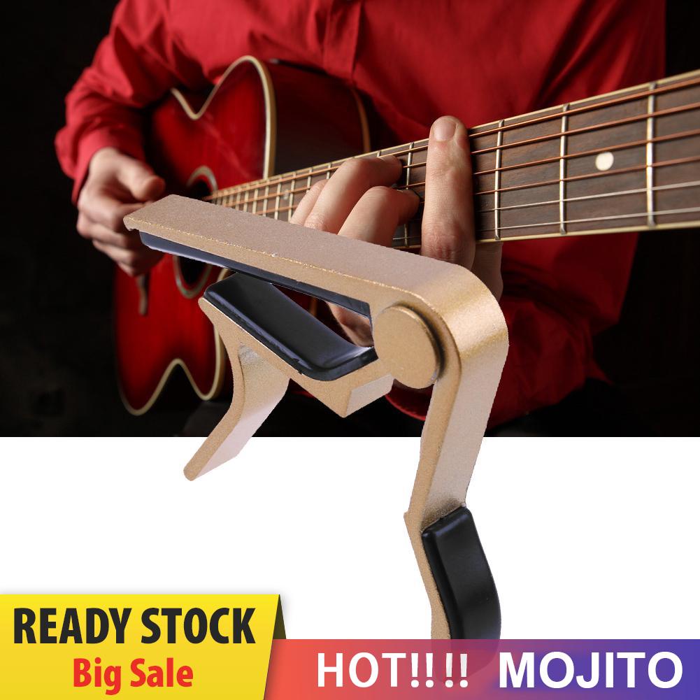 MOJITO Alloy Tune Clamp Key Trigger Capo for Acoustic Electric Guitar