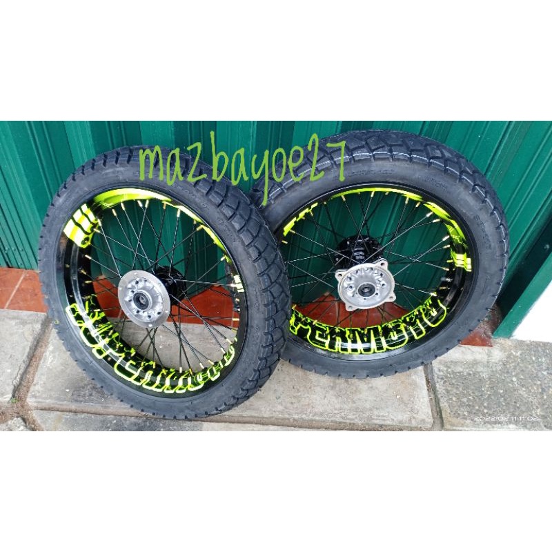 Paket Velg Protech Motif Supermoto KLX 150 CRF 150 WR 155