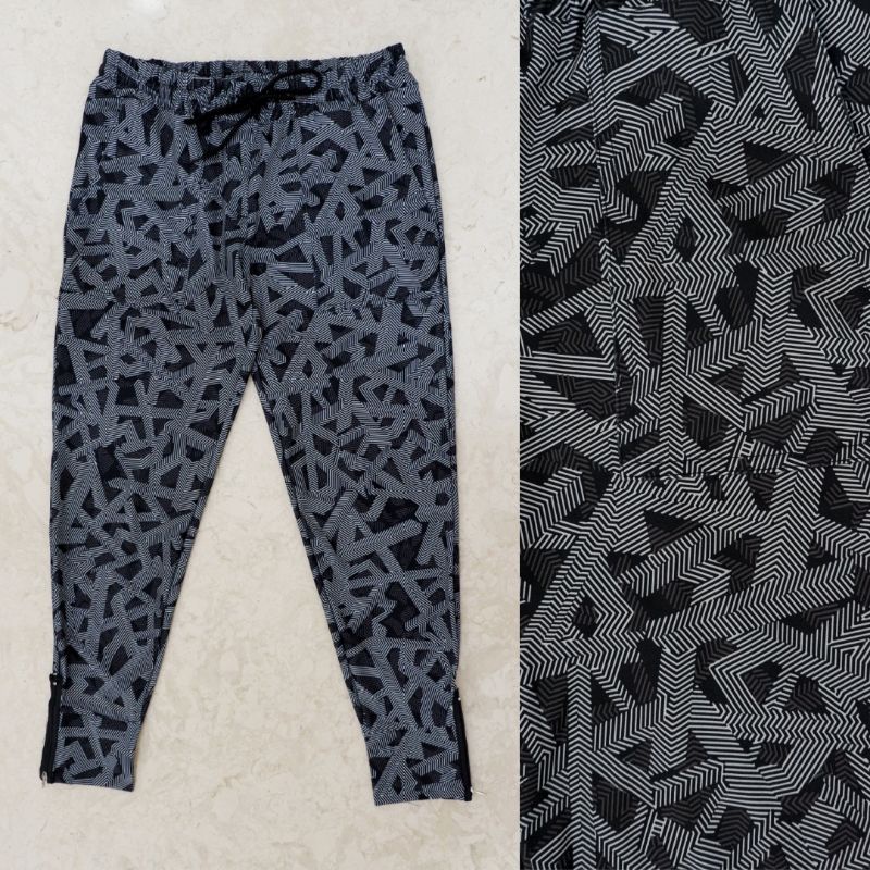 (Yogalates)  SALE • GOTTEX ZIP JOGGER  / celana jogger / jogger pants / jogger olahraga