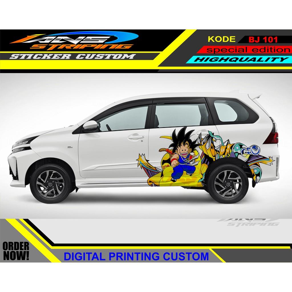 DECAL STICKER TOYOTA AVANZA XENIA