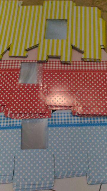 Box Mug Garis 11x10x12/milky Mug/box Handuk/box Serbaguna