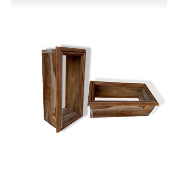 Loster ventilasi angin kayu minimalis