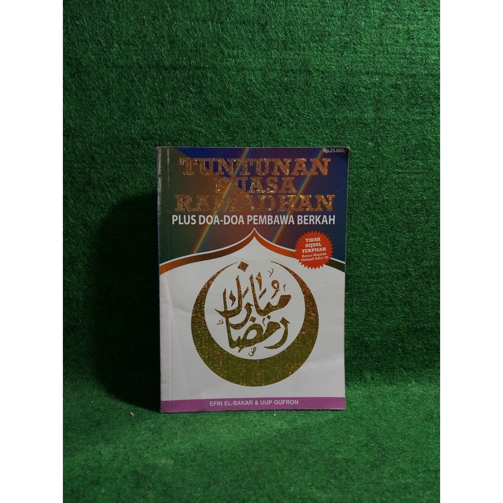 Jual Original Buku Tuntunan Puasa Ramadhan Plus Doa Doa Pembawa Berkah