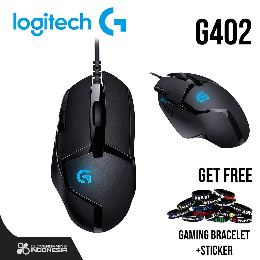 Logitech G402 Hyperion Fury Gaming Mouse G-402 G 402