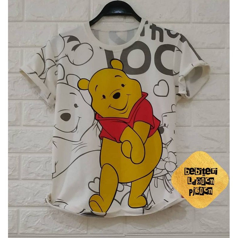 kaos pooh dewasa