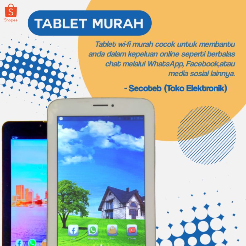 TABLET WI-FI MURAH