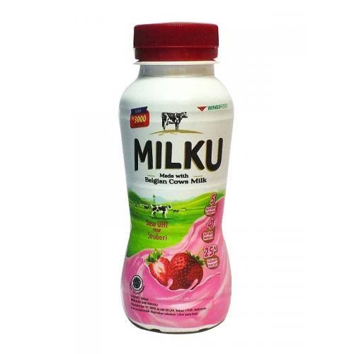 

Milku Susu UHT Strowbery 200 ml