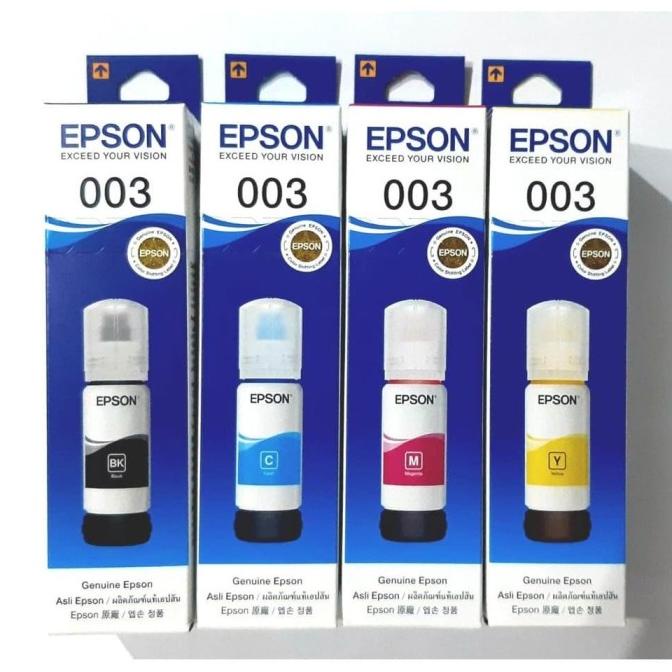 

$$$$] Tinta EPSON 003 Cyan L1110 L3100 L3101 L3110 L3150 L5190 - Biru