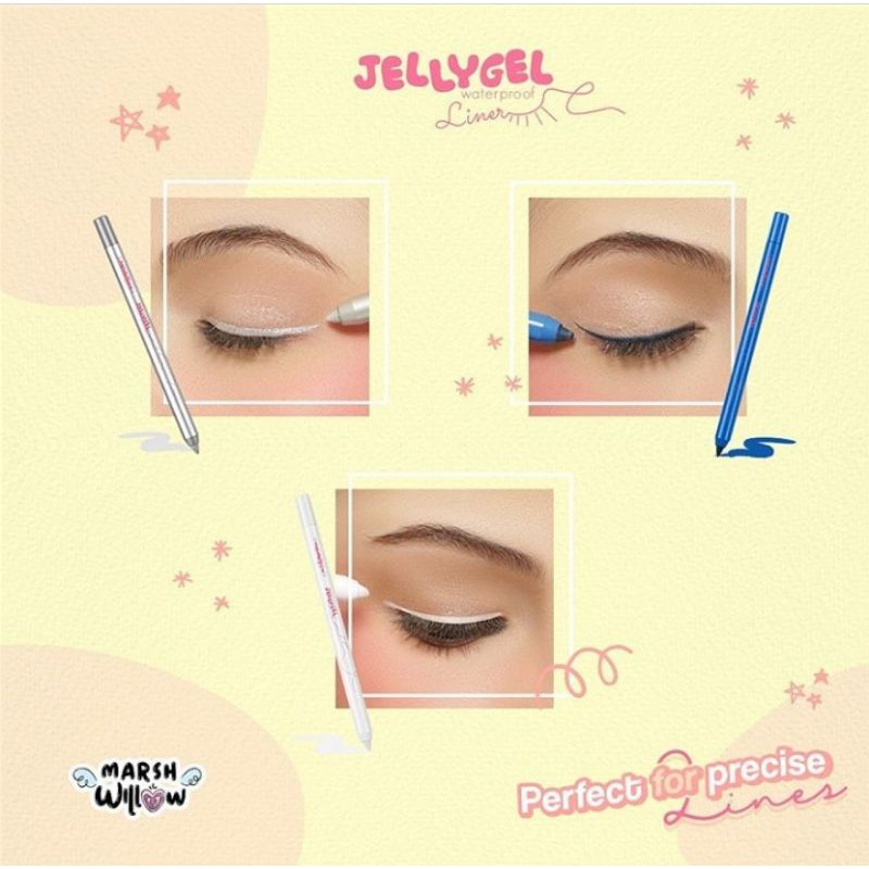 Marshwillow Jelli Gel Eyeliner water proof, by Natasha Wilona