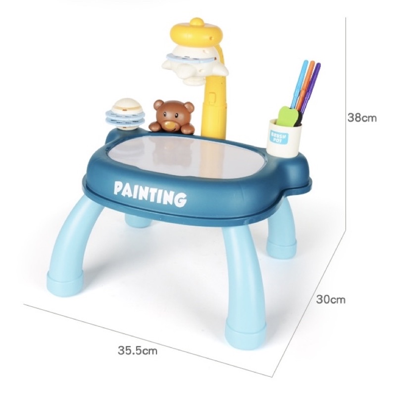 Projector Table - Meja Proyektor Gambar Anak - Mainan Edukasi Menggambar - Art Craft Kids - Fox Box Indonesia