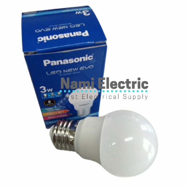 Lampu LED Bulb Panasonic New Evo 3 Watt