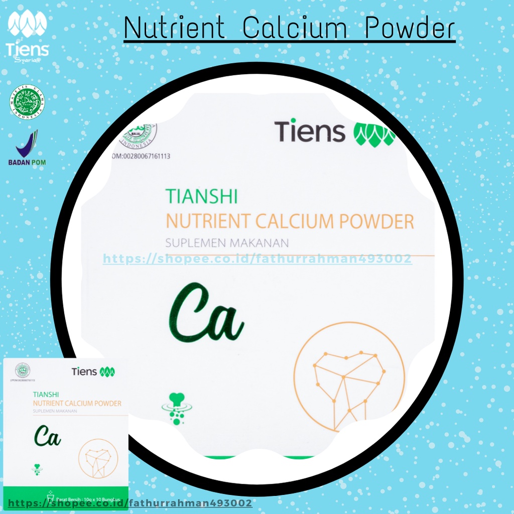 Nutrient Calcium Powder | Calcium Tiens | Calcium 1 | Tiens Makassar
