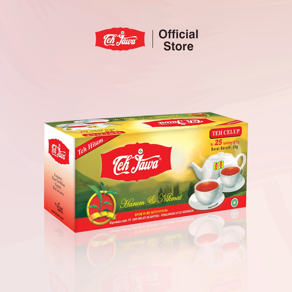 [Paket 3] Teh Jawa Black Tea Celup isi 25