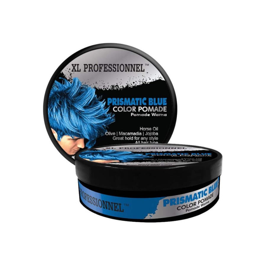 XL Professionnel Color Pomade PRISMATIC BLUE Pewarna Rambut Temporary