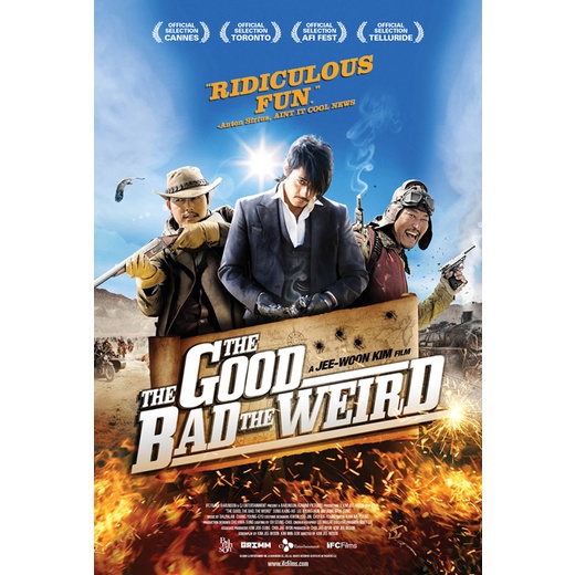 Kaset DVD the good the bad the weird-2008