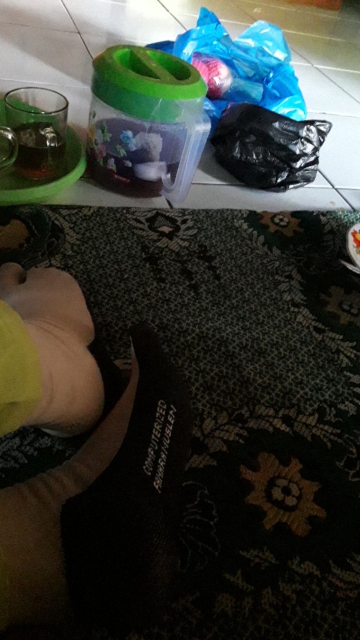 Gamis Twill Batik Terbaru Abstrak Malam