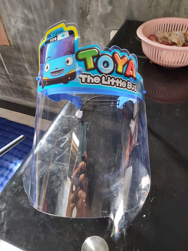 Ready Langsung Kirim Face Shield Anak