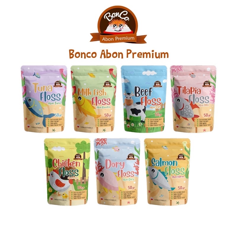 Abon Premium Bonco 50gr - Abon Non MSG