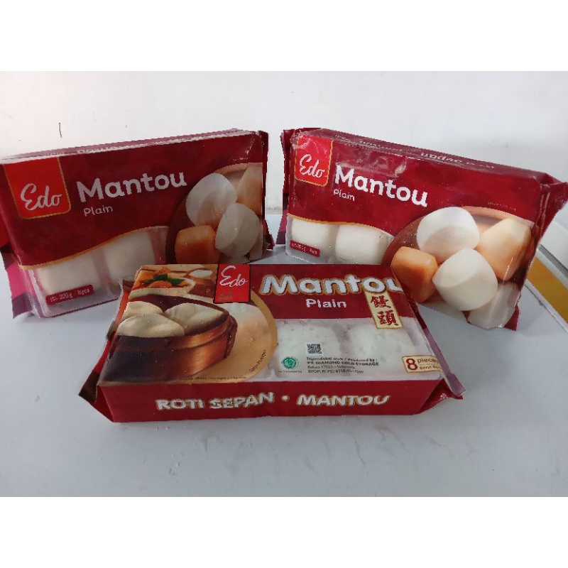 

Edo Mantou Plain 320Gr(8Pcs)