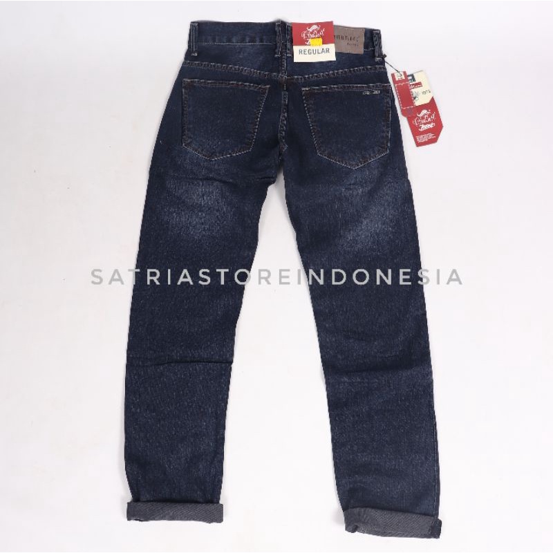 Celana jeans reguler pria