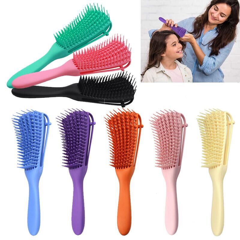 Octopus Hair Brush Scalp Massage Comb Fashion Detangle Adjust Hairbrush Wet Curly Hair Brush Hairdressing Gifts