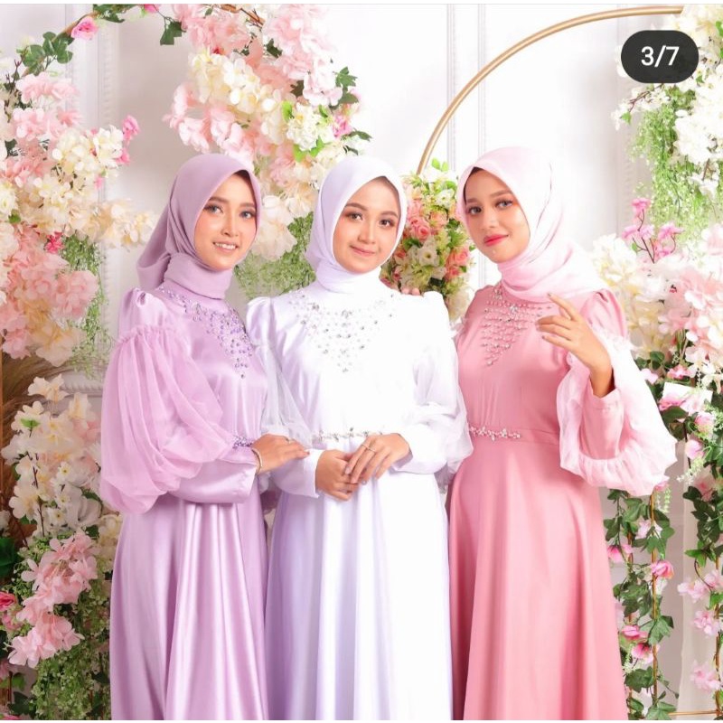 kayla dress-gaun terbaru-baju kondangan-akad-lamaran