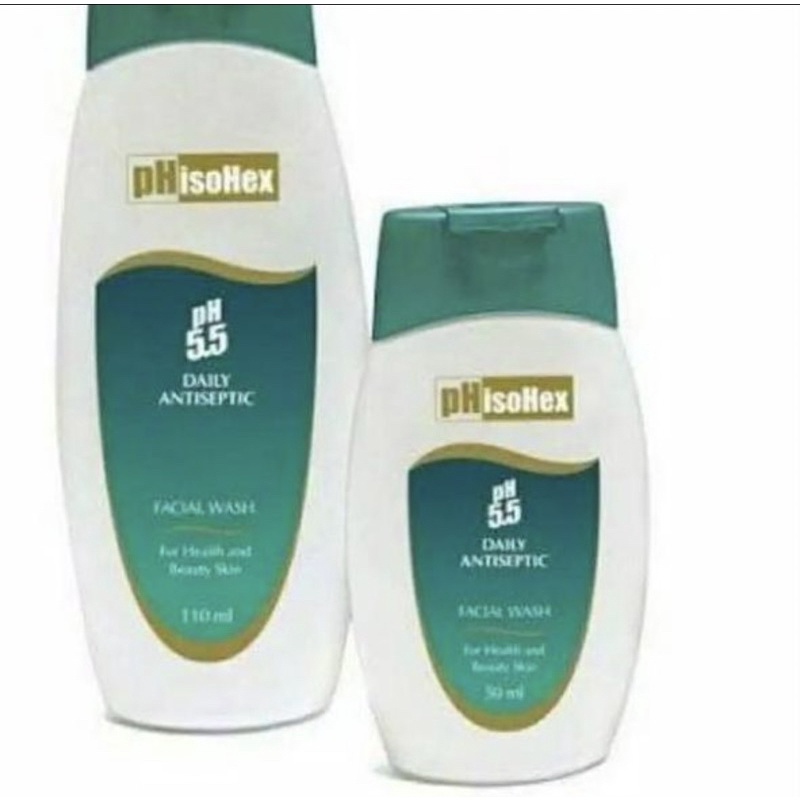 phisohex facial wash ph 5.5 50ml / sabun antiseptik pembersih wajah dan kulit