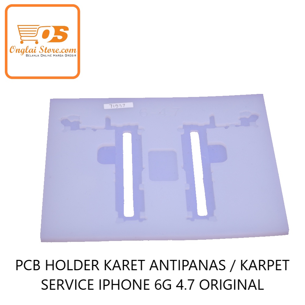 PCB HOLDER KARET ANTIPANAS / KARPET SERVICE IPHONE 6G 4.7 ORIGINAL (HARGA SPESIAL)