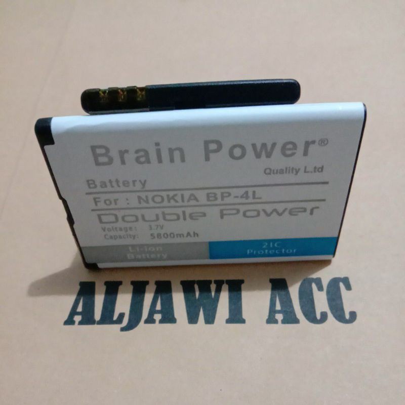 Baterai Batre Battery Nokia BP4L E71 E72 E63 E90 E52 BP-4L Double Power Battery