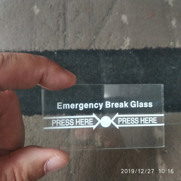 Alat pendeteksi kebakaran GLASS only KACA Emergency Break Glass Fire Access Control Door Release