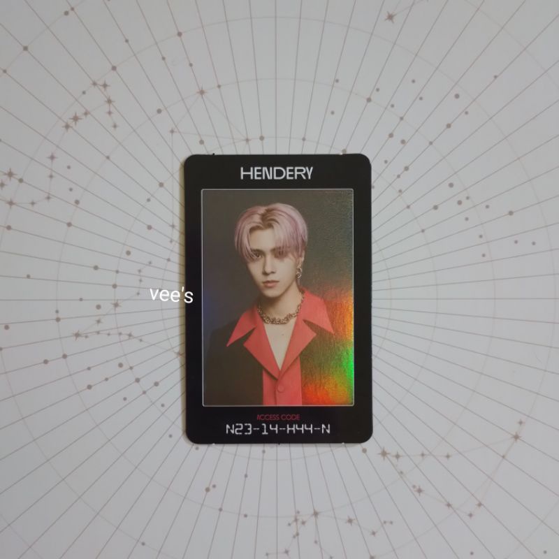 ACCESS CARD AC HENDERY RESONANCE ARRIVAL NCT WAYV
