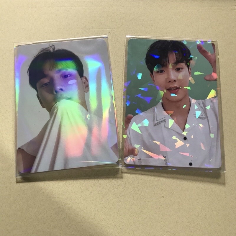 

innersleeve hologram monsta x photocard