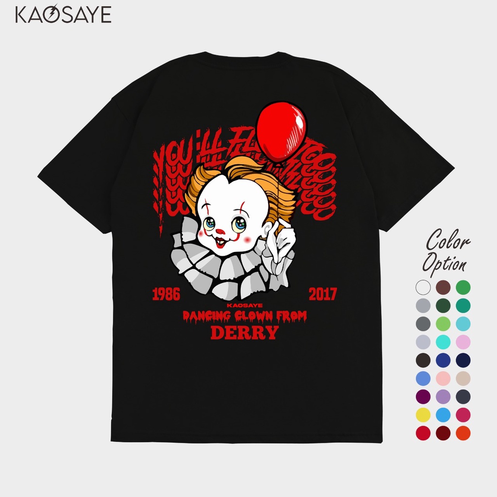 KAOSAYE - Dancing Clown (Pria & Wanita)