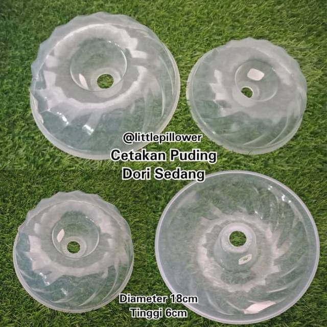 (DORY SEDANG) Cetakan Puding Dory Sedang/cetakan agar/cetakan kue/cetakan bolu kukus