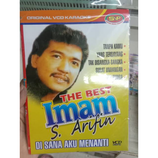 PROMO  ISI 2 DISC VCD ORIGINAL IMAM S ARIFIN DISANA AKU MENANTI/MENARI DIATAS LUKA