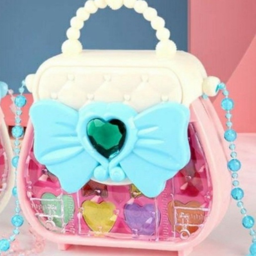 

Tas Make Up Mungil Anak Perempuan Tidak Beracun Aman - Pita Blue Limited