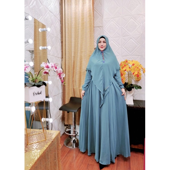 Gamis Allya new colour  Design by arsyakayla