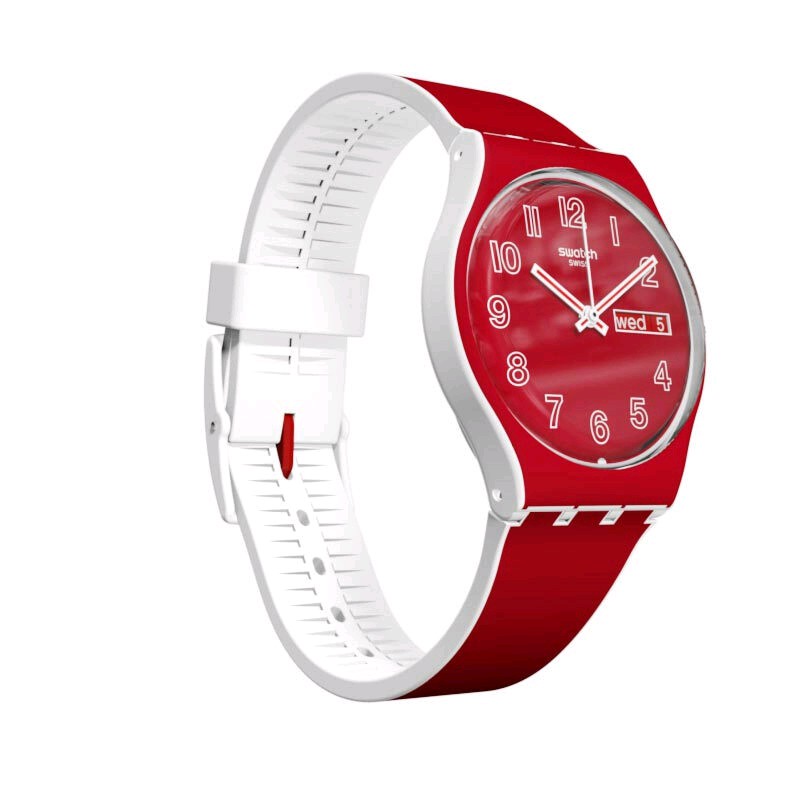 SWATCH GW705 Jam Tangan Wanita Original Poppy Field