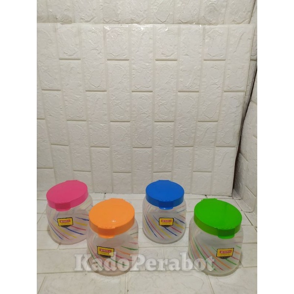 Toples Cemilan Lionstar - Toples Klip Plastik - Toples Lionstar PT-88