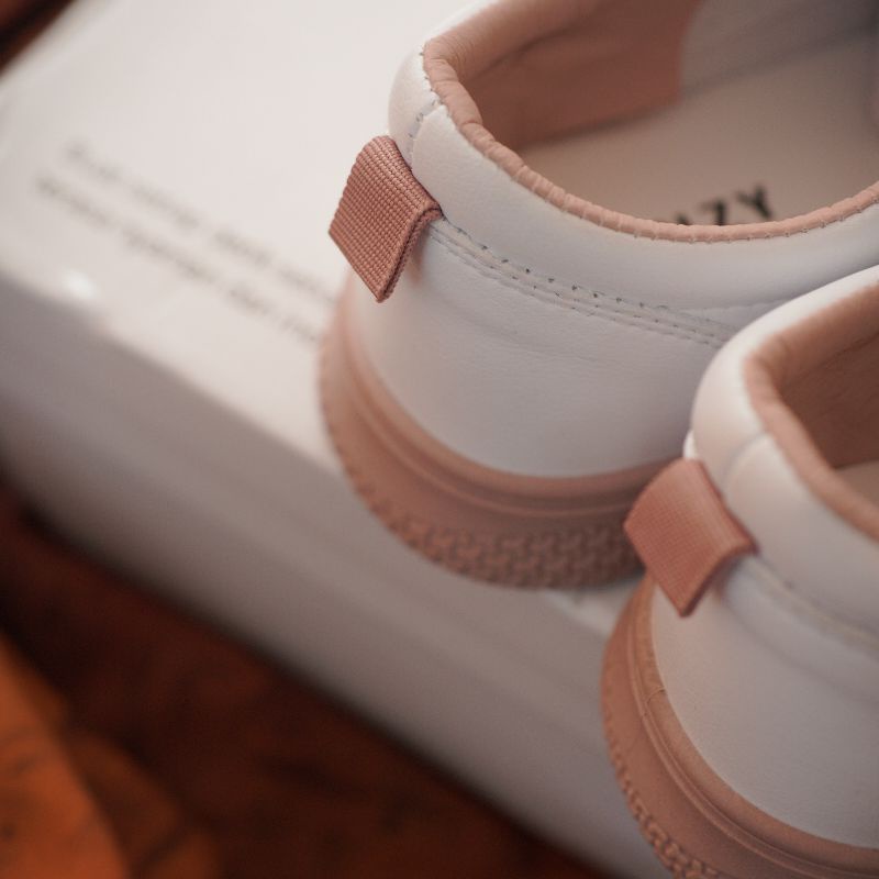 Sepatu Sneakers Wanita Pria Putih Korea Design Kasual PU Karet Korean Style Import Original FSH152 Cladiva