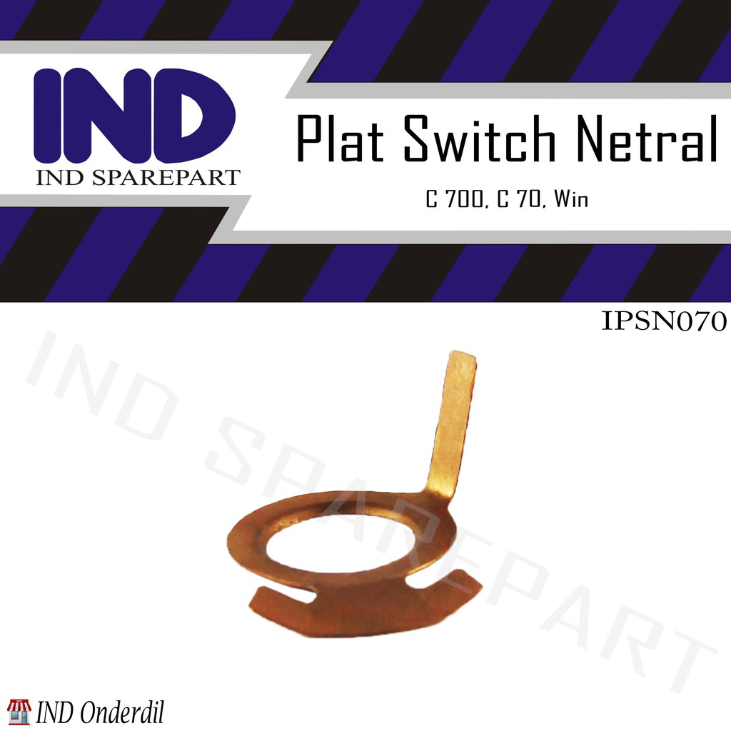 Plat/Ring Tembaga Switch/Swit Netral Kiri C70/C 70 &amp; C700/C 700 &amp; Win