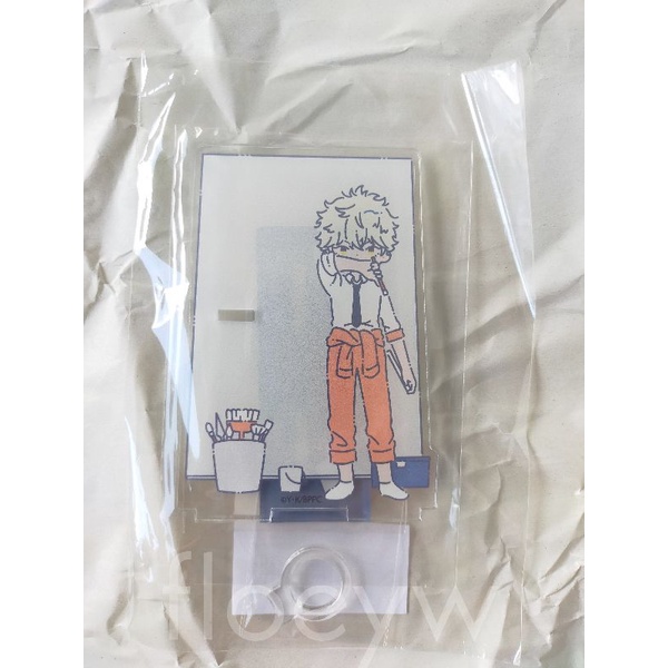 Blue Period Retro Pop Acrylic Pen Holder Design A